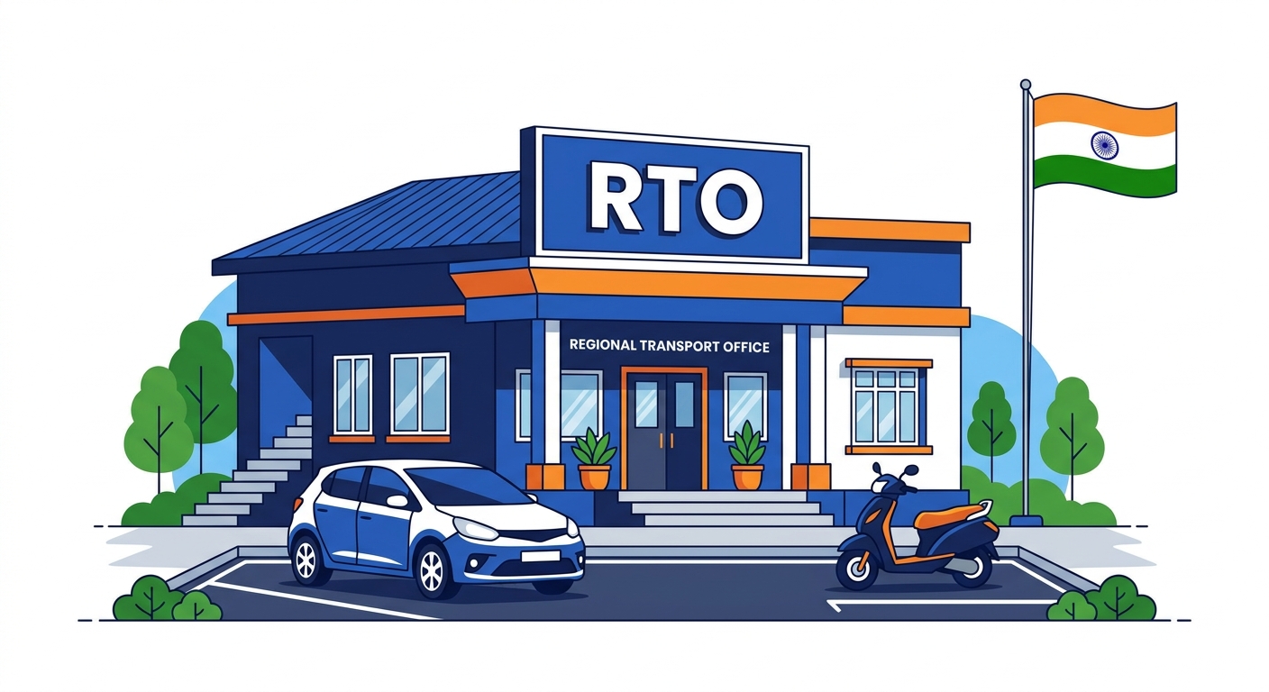RTO office illustration